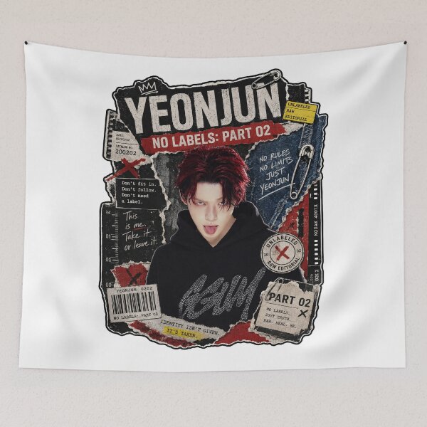 Item preview, Choi Yeonjun Melting Border Cool Romance Pop Art designed and sold by Valeree Store.