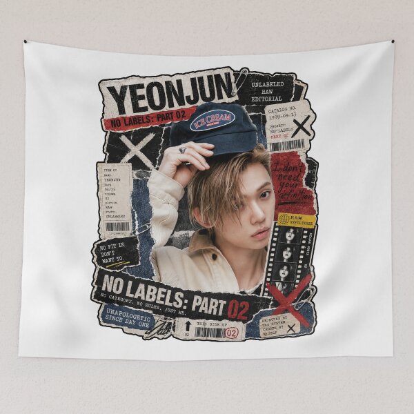 Item preview, Yeonjun No Labels Part 2 Melting Pastel Gradient designed and sold by Valeree Store.