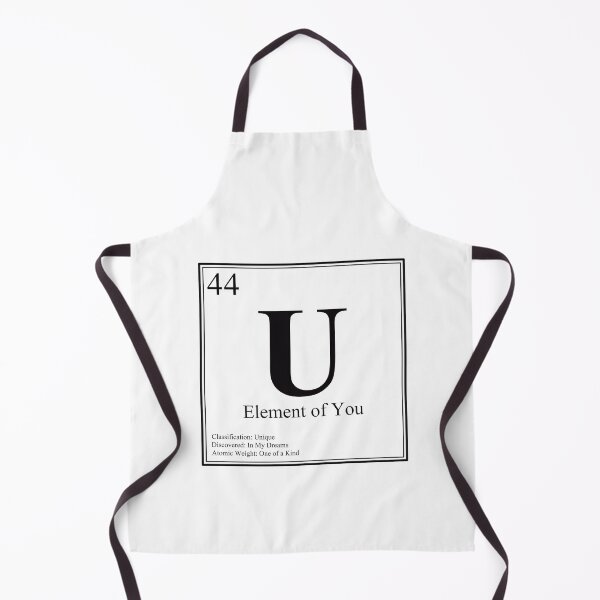 Item preview, U - Element of You - Funny Periodic Table Card designed and sold by Estalon.