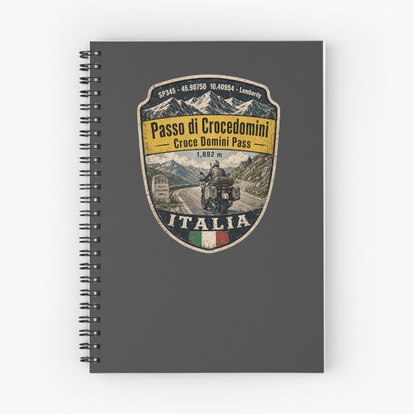 Item preview, Passo di Crocedomini, Croce Domini Pass Italy Italia Sticker TShirt 03 designed and sold by OuterShellUK.
