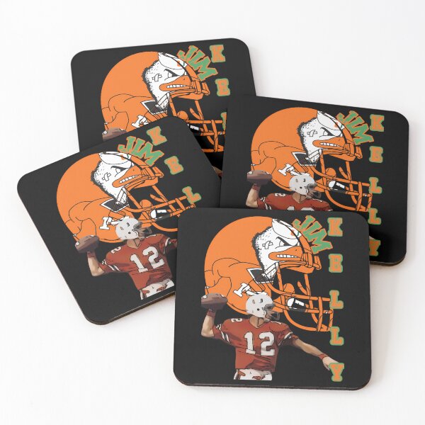 Item preview, Quarterback Jim Kelly In A Red Miami Hurricanes designed and sold by United-1Love.