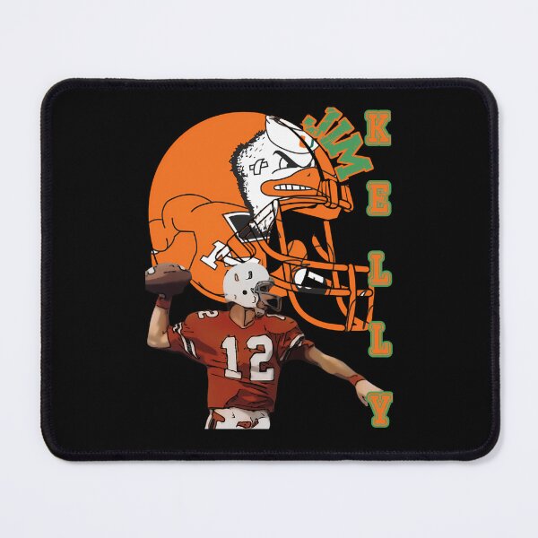 Item preview, Quarterback Jim Kelly In A Red Miami Hurricanes designed and sold by United-1Love.
