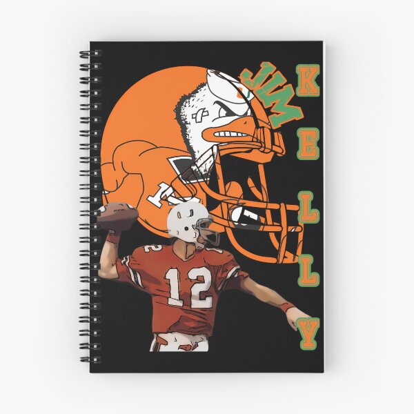 Item preview, Quarterback Jim Kelly In A Red Miami Hurricanes designed and sold by United-1Love.