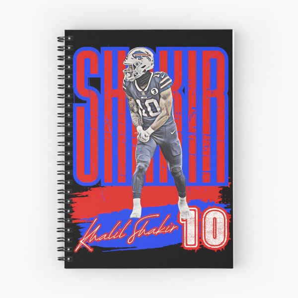 Item preview, Receiver Khalil Shakir In A Blue Buffalo Bills Uniform Standing designed and sold by United-1Love.
