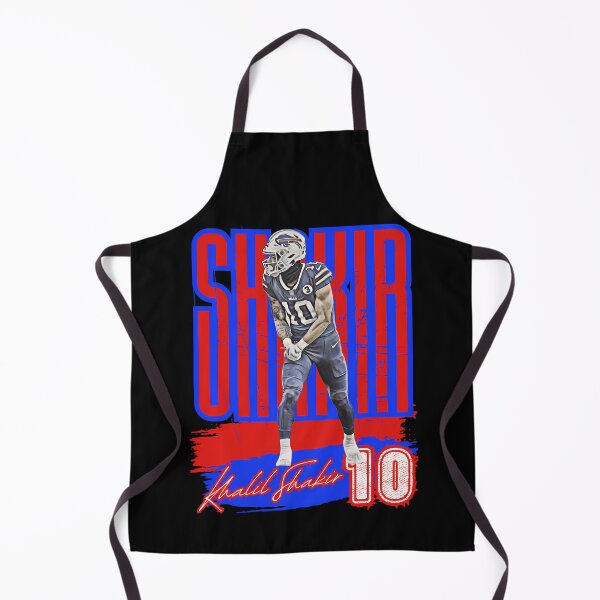 Item preview, Receiver Khalil Shakir In A Blue Buffalo Bills Uniform Standing designed and sold by United-1Love.