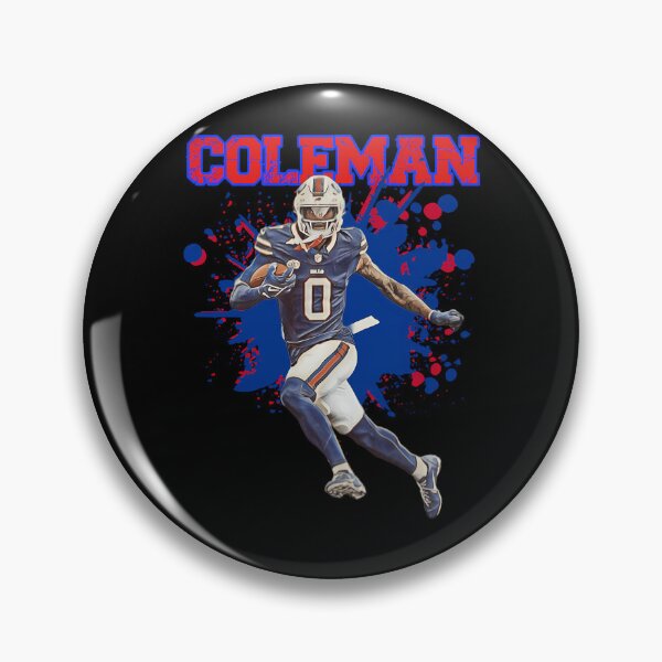 Item preview, Showing Wide Receiver Keon Coleman Running I designed and sold by United-1Love.