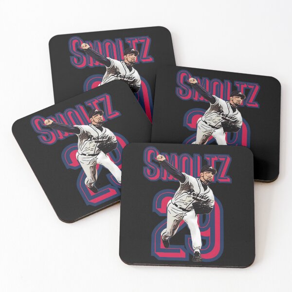 Item preview, Pitcher John Smoltz Throwing A Pitch In A White Atlanta designed and sold by United-1Love.