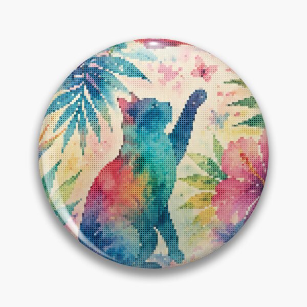 Item preview, Tropical Cat Silhouettes designed and sold by A-C-G.