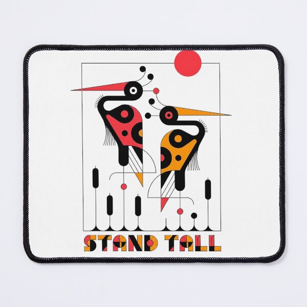 Item preview, Cute Geometric Heron Birds - Stand Tall designed and sold by colormystory.