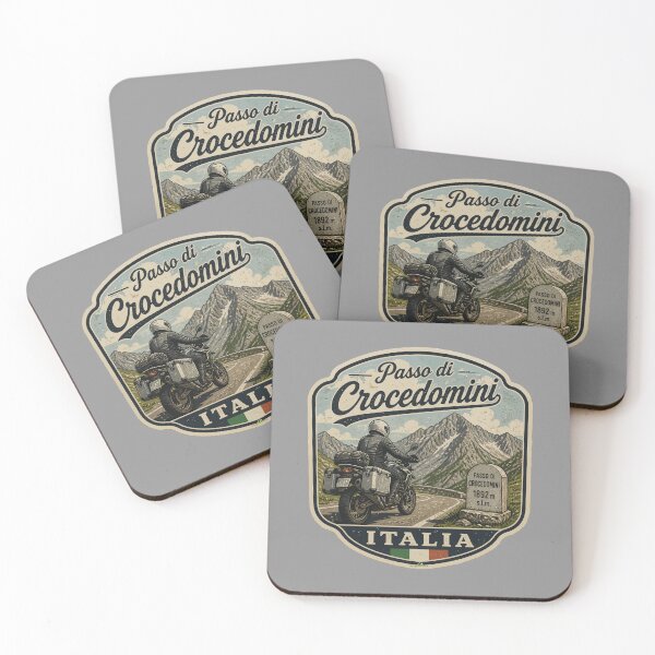 Item preview, Passo di Crocedomini, Croce Domini Pass Italy Italia Sticker TShirt 04 designed and sold by OuterShellUK.