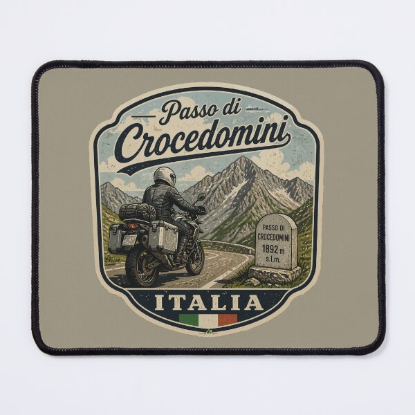 Item preview, Passo di Crocedomini, Croce Domini Pass Italy Italia Sticker TShirt 04 designed and sold by OuterShellUK.