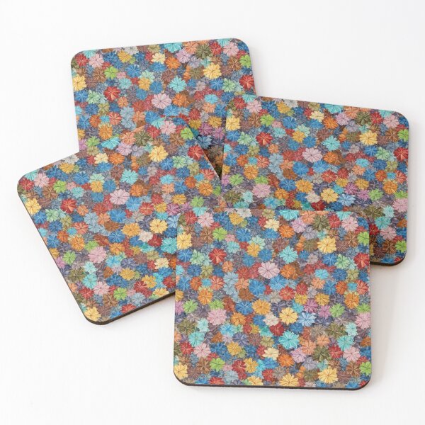 Item preview, Vintage Watercolor Autumn Leaves Pattern - Colorful Botanical Garden designed and sold by Dzblack.