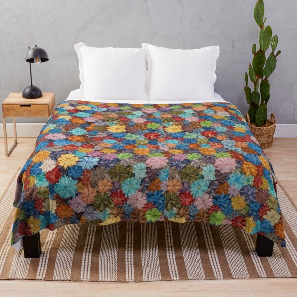 Item preview, Vintage Watercolor Autumn Leaves Pattern - Colorful Botanical Garden designed and sold by Dzblack.