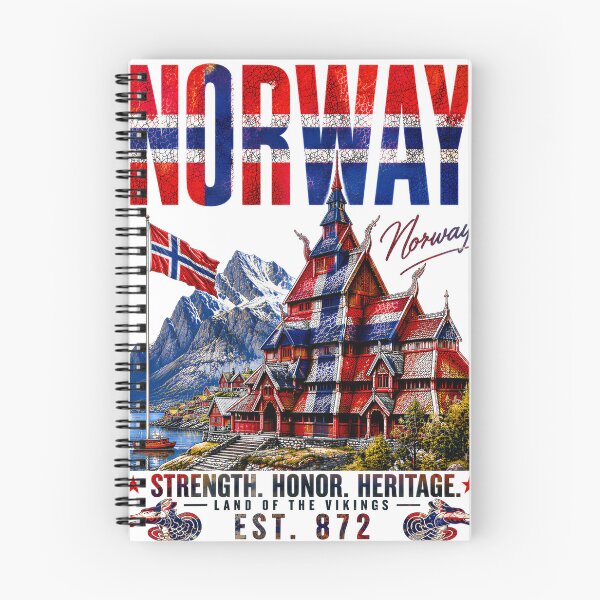 Item preview, Norway Strength Honor Heritage designed and sold by KLERIKSTORE.