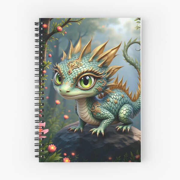 Item preview, Auren – Little Emerald Forest Dragon designed and sold by nicky2342.