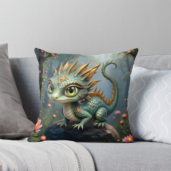 Aperçu de l'œuvre Auren – Petit Dragon de la Forêt d'Émeraude créée et vendue par nicky2342.