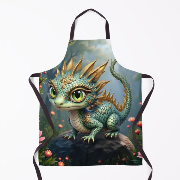 Item preview, Auren – Little Emerald Forest Dragon designed and sold by nicky2342.