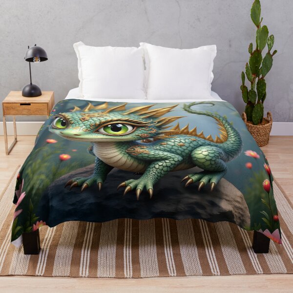 Item preview, Auren – Little Emerald Forest Dragon designed and sold by nicky2342.