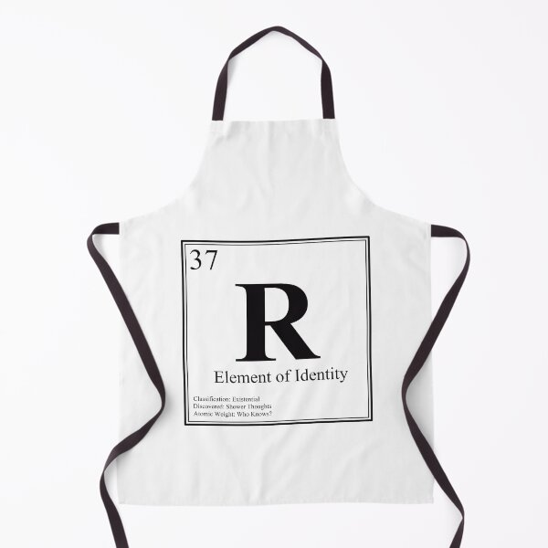 Item preview, R - Element of Identity - Funny Periodic Table Card designed and sold by Estalon.