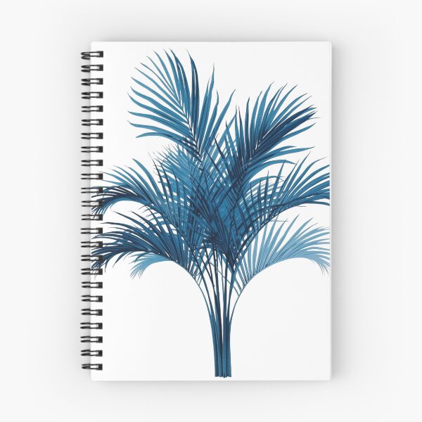 Item preview, Electric Blue Palm Tree Silhouette designed and sold by takeng07.