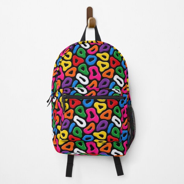 Item preview, Large Chunky Colorful Paint Loops Pattern designed and sold by igraphixart.