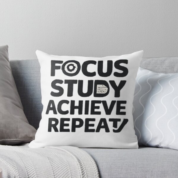 Item preview, Focus Study Repeat Student Motivation Design designed and sold by Greatfindz.