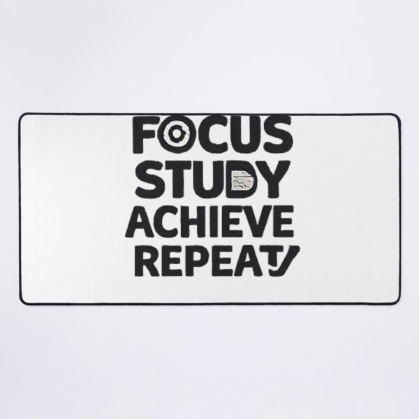 Item preview, Focus Study Repeat Student Motivation Design designed and sold by Greatfindz.