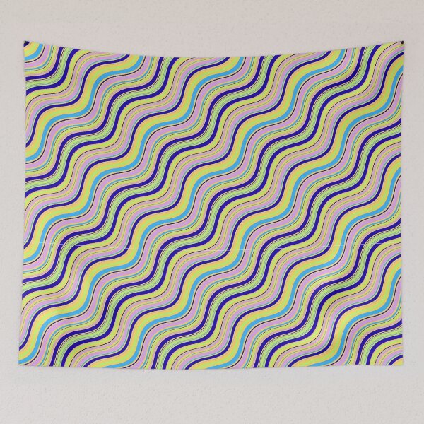 Item preview, Wavy maximalist retro style  designed and sold by Creations by lyne.