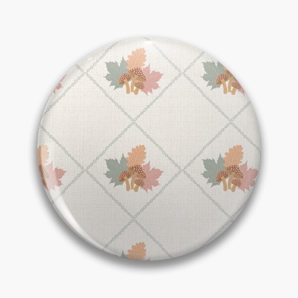 Item preview, Hiding Toadstools Fall Pattern designed and sold by CrisGHeer Art &Illustration.