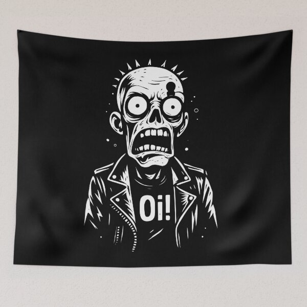 Artikelvorschau, OI! Punk-Zombie entworfen und verkauft von theThreadzone.