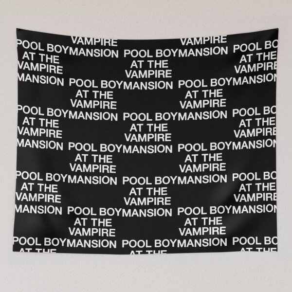 Item preview, Gerard Way Pool Boy At The Vampire Mansion Mcr Black Parade Tour Emo Band Design designed and sold by springrk.