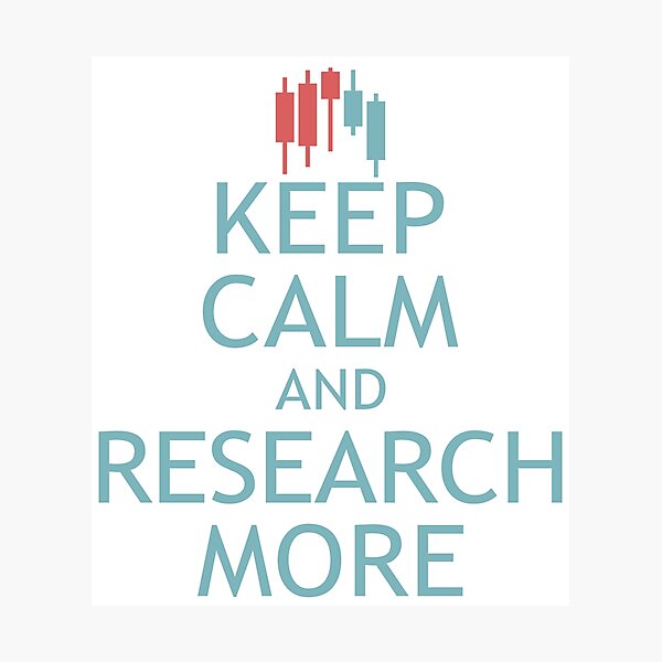 Item preview, Keep Calm and Research More designed and sold by MOCOPOCO.
