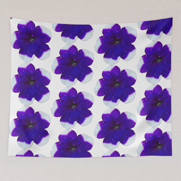 Item preview, Isolated Starry Purple and White Petunia Flower Graphic designed and sold by BalkanBloom.