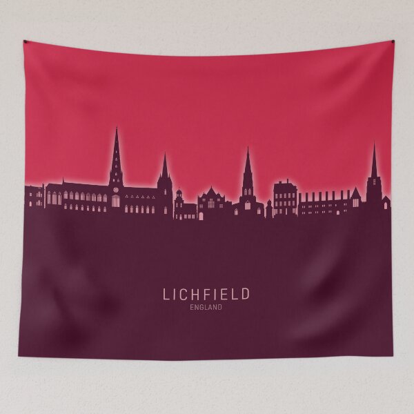 Aperçu de l'œuvre Lichfield, Angleterre créée et vendue par ArtPrints.