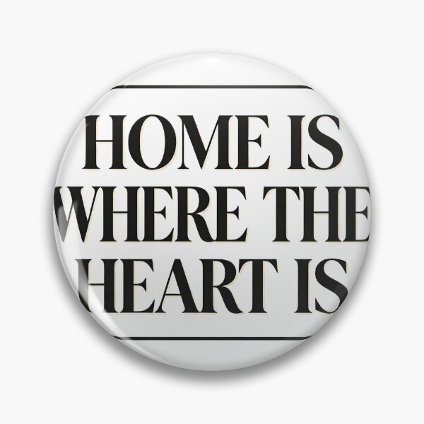 Item preview, HOME IS WHERE THE HEART IS designed and sold by aolisakshop.