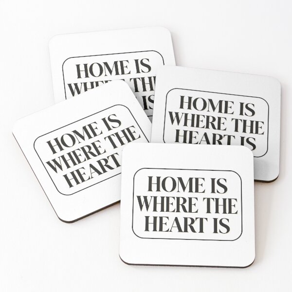 Item preview, HOME IS WHERE THE HEART IS designed and sold by aolisakshop.