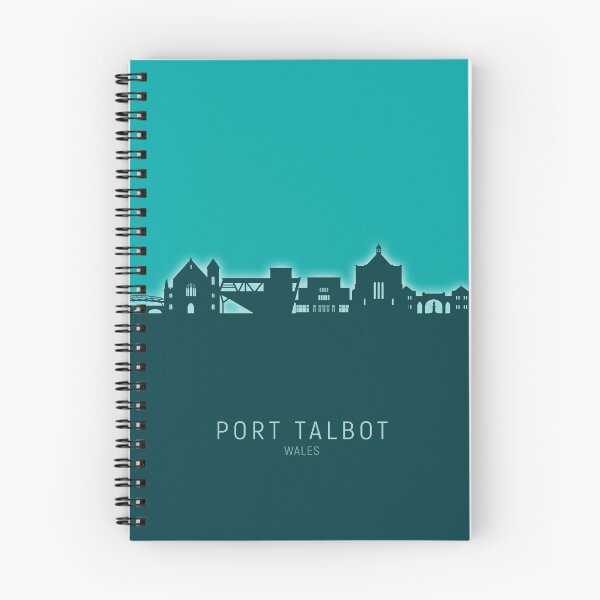 Item preview, Port Talbot Wales Skyline designed and sold by ArtPrints.