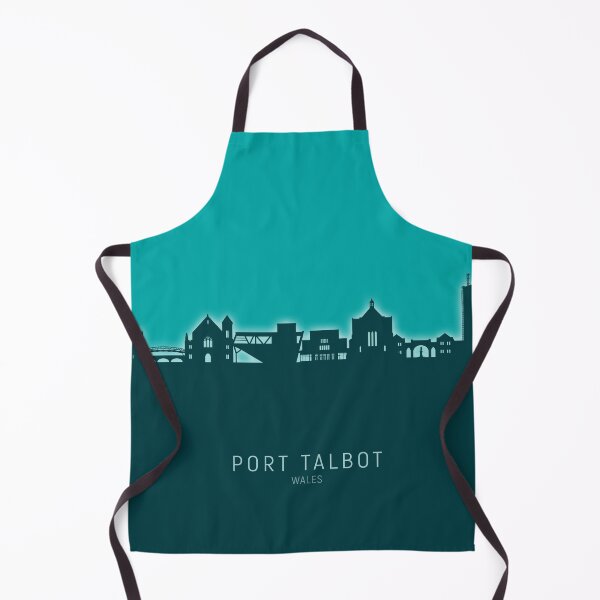Item preview, Port Talbot Wales Skyline designed and sold by ArtPrints.
