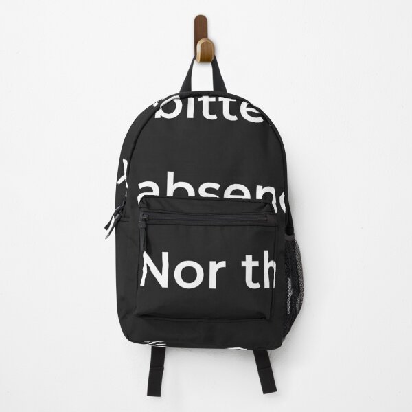 Item preview, “Nor think the bitterness of absence sour,” - print white designed and sold by ariksworld.