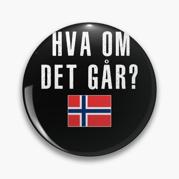 Item preview, Norway Flag Norge Hva Om Det Gar designed and sold by Landesign.