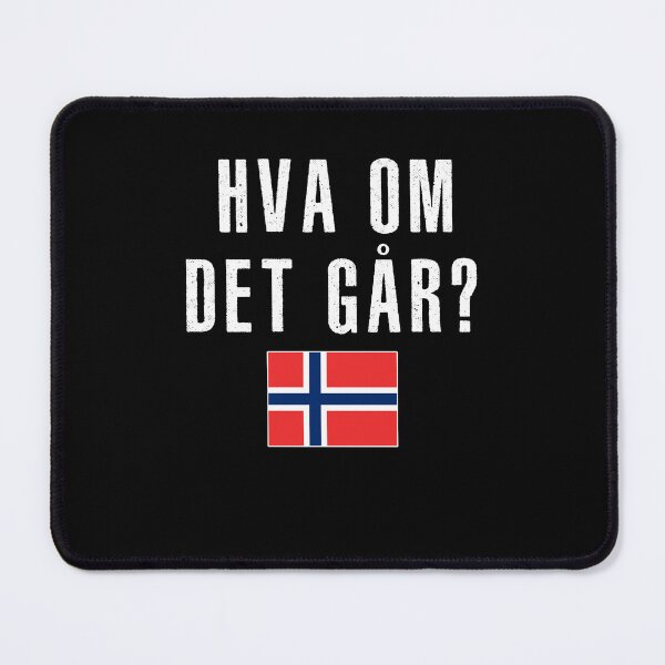 Item preview, Norway Flag Norge Hva Om Det Gar designed and sold by Landesign.