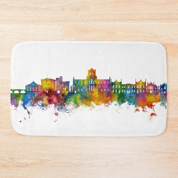 Item preview, Hexham England Skyline designed and sold by ArtPrints.