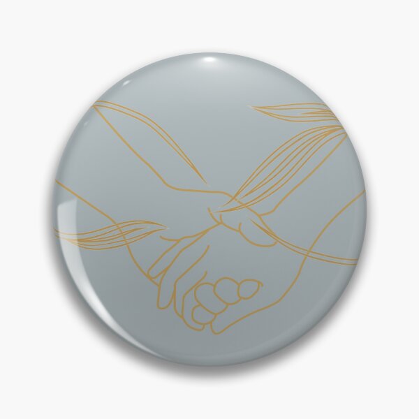 Item preview, Minimalist Infinity Hands Line Art, Eternal Connection Gold and Gray Decor designed and sold by Diseño que alegran tu día.