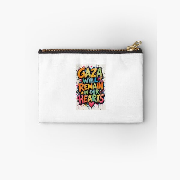 Item preview, Gaza Will Remain In Our Hearts – Free Palestine Street Art Design designed and sold by hazemabuhamda.