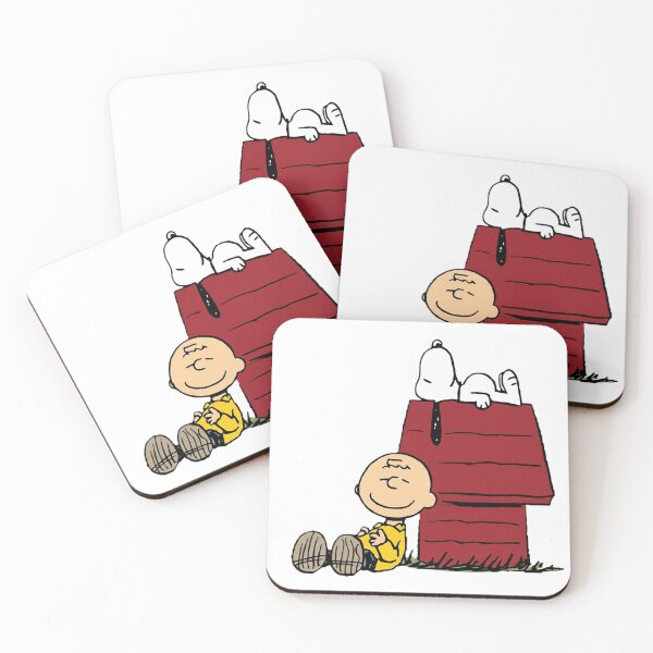 Item preview, Snoopy And Charlie Brown Sleeping On Red Doghouse  designed and sold by DamianRoy88.