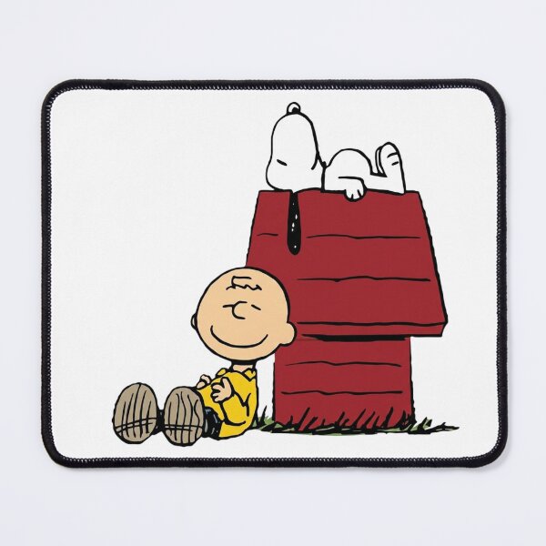 Item preview, Snoopy And Charlie Brown Sleeping On Red Doghouse  designed and sold by DamianRoy88.