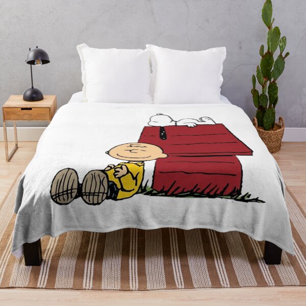 Item preview, Snoopy And Charlie Brown Sleeping On Red Doghouse designed and sold by DamianRoy88.