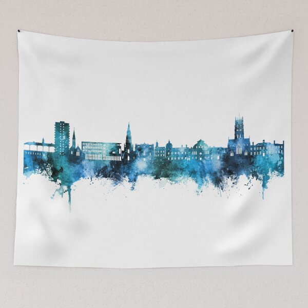 Item preview, Doncaster England Skyline designed and sold by ArtPrints.