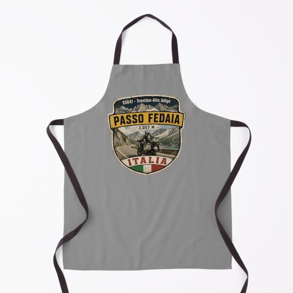 Item preview, Passo Fedaia, Fedaia Pass Dolomites Italy Italia Motorcycle Sticker TShirt 01 designed and sold by OuterShellUK.
