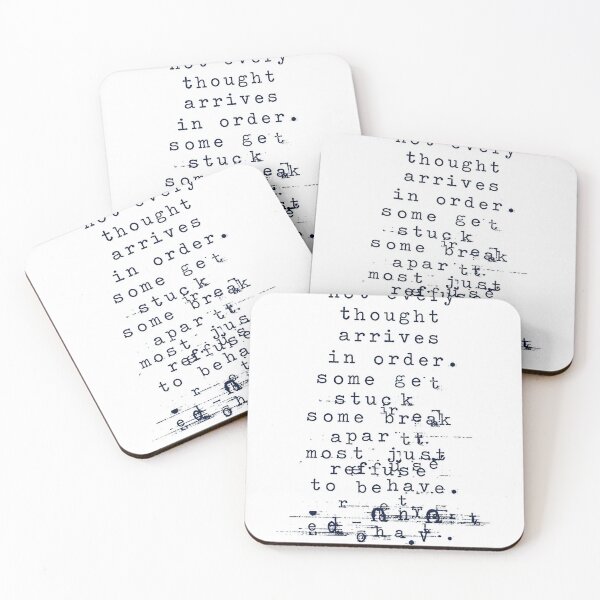 Item preview, Vintage Typewriter Jam Typography – Analog Glitch Text Design designed and sold by Jandedan.
